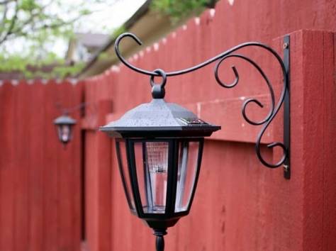 Кованые уличные фонари и настенные лампы, фотография 12