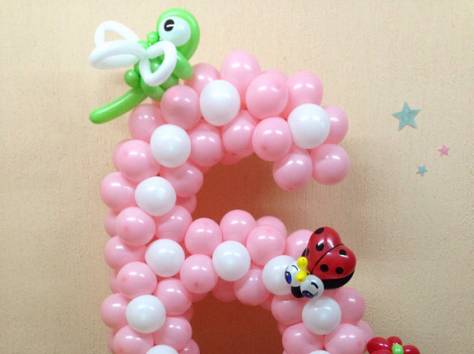 Оформление праздников шарами, цветами и тканью, фотография 1