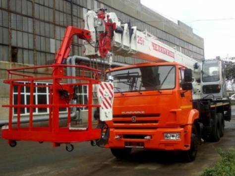 Продам Автокран гп 25 т + АГП до 30м - 2 в 1!!!, фотография 1