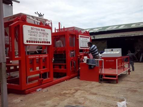 шлакоблочные станки, фотография 2