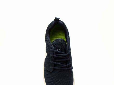 Nike Roshe Run Navy Blue/White Sole/White Icon, фотография 6