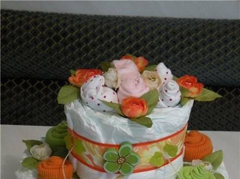 Торты из памперсов.Бейби букеты, фотография 3