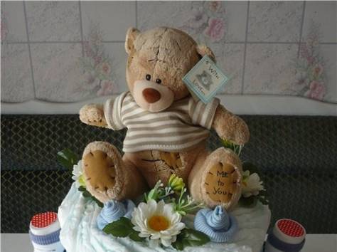 Торты из памперсов.Бейби букеты, фотография 4