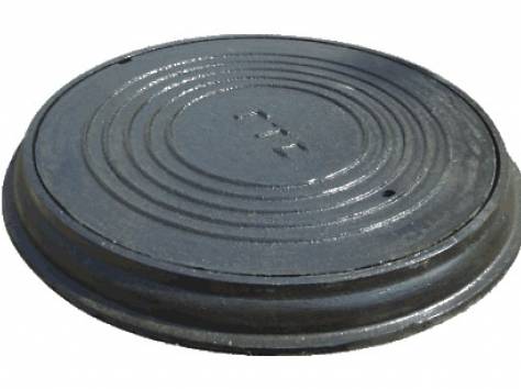 Люк чугунный телефонный ГТС тип «Л» с замком ГОСТ 8591-76, фотография 1