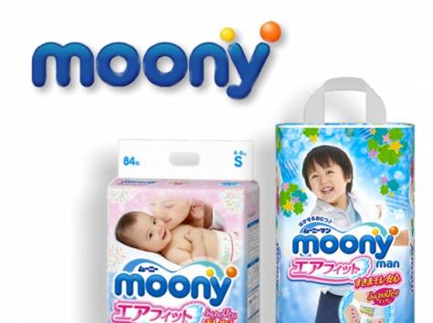 Японские подгузники Moony со склада в г.Алматы, фотография 1