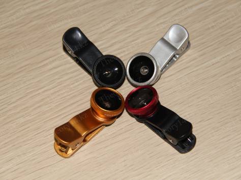 Линза для телефона Fisheye 3in1 (4 цвета), фотография 4