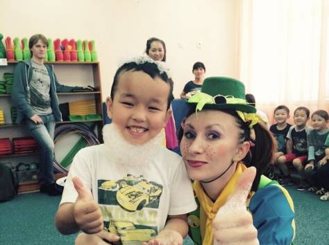 шоу мыльных пузырей в астане, фотография 4