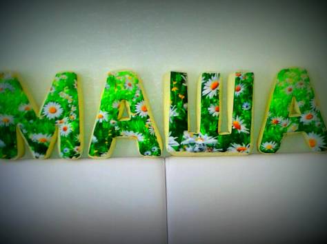 Мягкие буквы на заказ в Астане, фотография 4