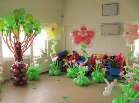 Оформление праздников гелиевыми шарами, фотография 10