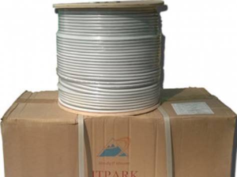 кабель коаксиальный RG-6, бухта 305 м, фотография 1