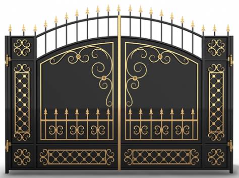 Кованые ворота на заказ, фотография 1