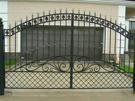 Кованые ворота на заказ, фотография 2