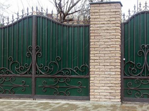 Кованые ворота на заказ, фотография 7