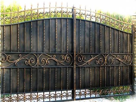 Кованые ворота на заказ, фотография 9