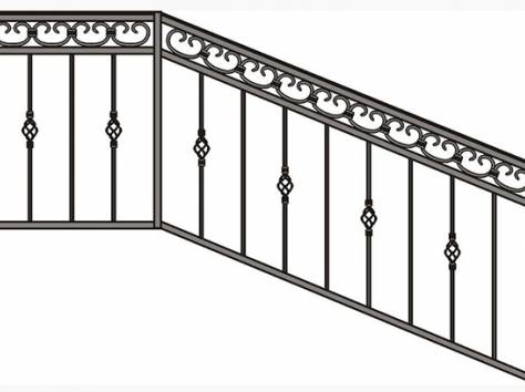 Кованые перила на заказ, фотография 7