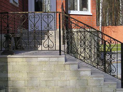 Кованые перила на заказ, фотография 10