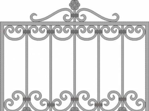 Кованые решетки на заказ, фотография 9