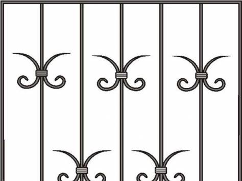 Кованые решетки на заказ, фотография 10