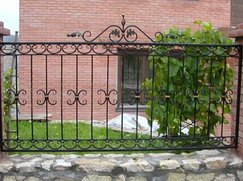 Кованый забор на заказ, фотография 3