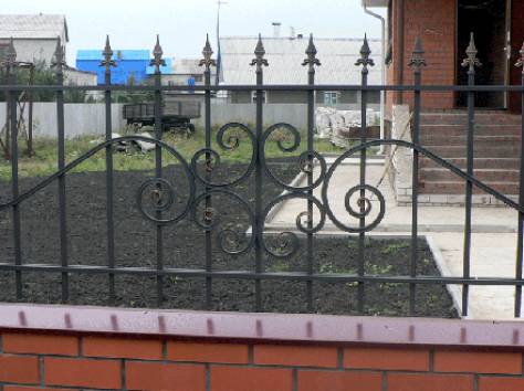 Кованый забор на заказ, фотография 4