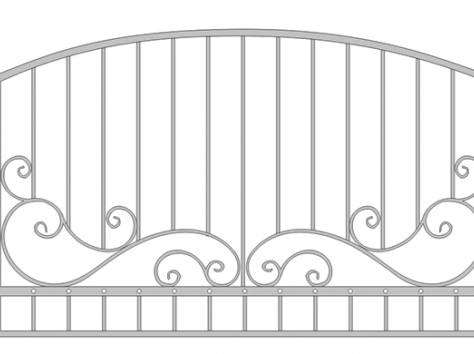 Кованый забор на заказ, фотография 5