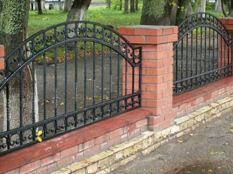 Кованый забор на заказ, фотография 11