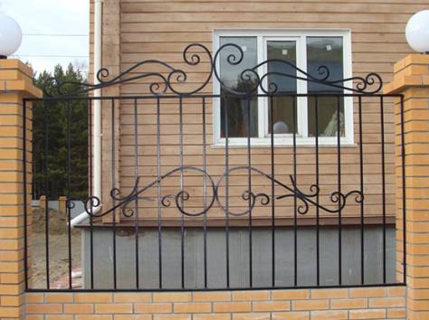 Кованый забор на заказ, фотография 12
