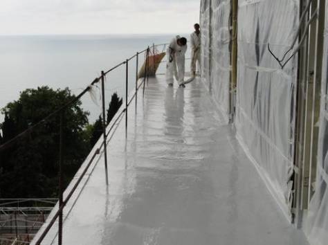 Пенополиуретан и полимочевина - выполнение работ, фотография 3