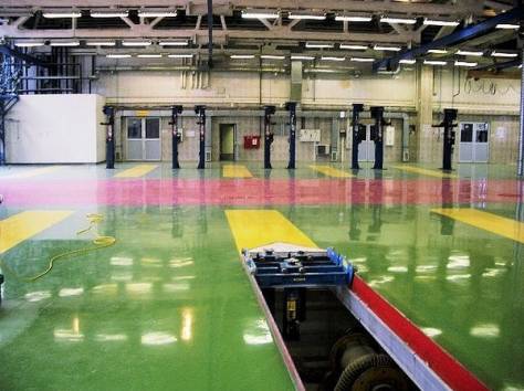 Промышленные, полимерные и эпоксидные полы, фотография 8