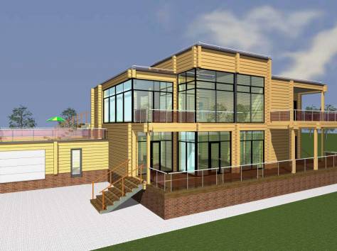 Профилированный брус, фотография 1