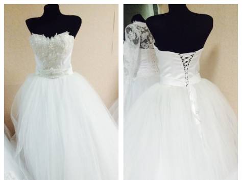 Свадебные платья Наш адрес: г. Алматы, ул. Рыскулова, 103/3, ТЦ Алатау, фотография 2