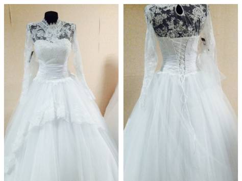 Свадебные платья Наш адрес: г. Алматы, ул. Рыскулова, 103/3, ТЦ Алатау, фотография 6