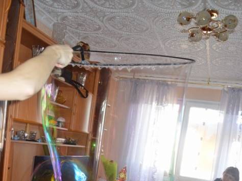 шоу мыльных пузырей в астане, фотография 12