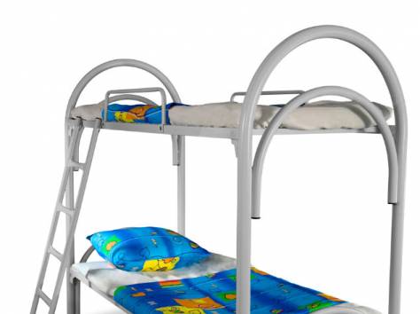 Металлические кровати двухъярусные, кровати одноярусные, кровати трехъярусные, кровати оптом, кровати дешево., фотография 7