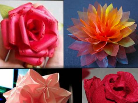 Делаю объемные цветы для оформления, фотография 4