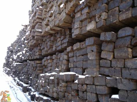 Шпала ж/д б/у железобетон, дерево, фотография 5