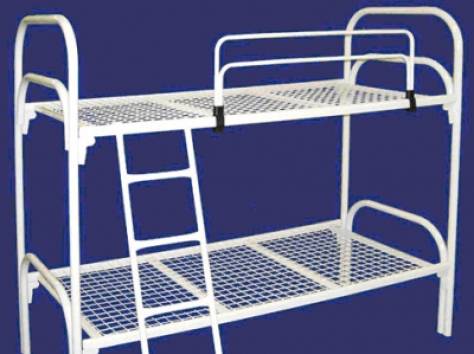 Одноярусные металлические кровати для школ, кровати для интернатов, оптом., фотография 7