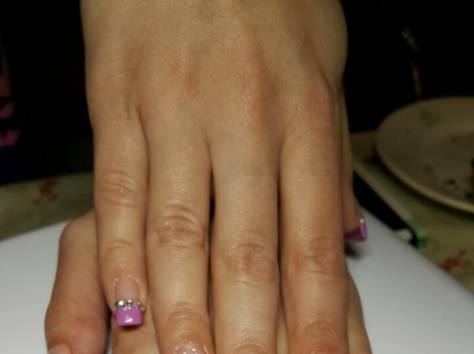 Наращивание ногтей на дому, фотография 5