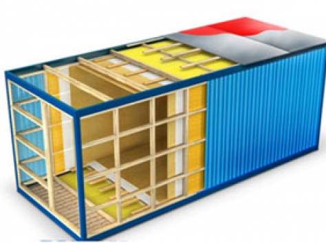 Утепленные контейнера, пос Косши, фотография 1