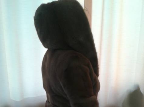 Норковая шуба песочного цвета, фотография 2