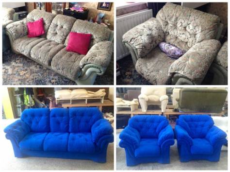 Перетяжка мягкой мебели, фотография 1