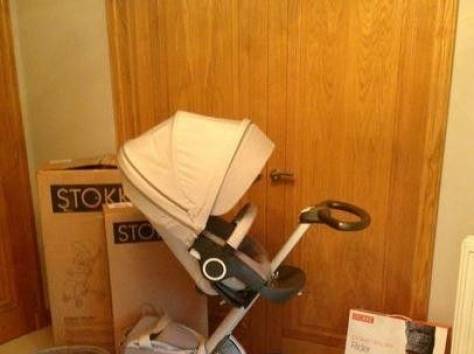 2015 Stokke Xplory V4 коляска с люлькой и автокреслом, фотография 1