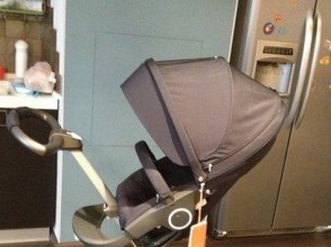 2015 Stokke Xplory V4 коляска с люлькой и автокреслом, фотография 3
