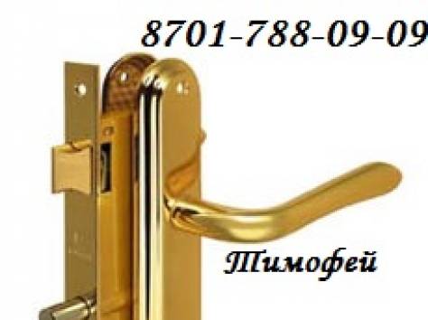 Установка сердцевины - дверного замка - замена разбитого стекла., фотография 1