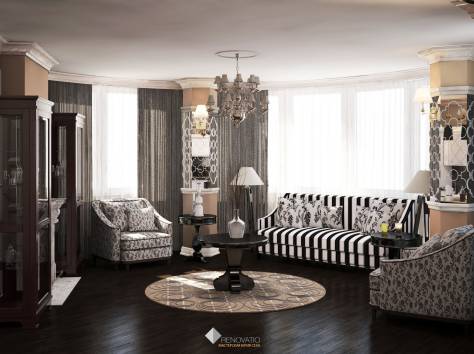 Элитный дизайн интерьера. Эксклюзивные интерьеры, фотография 4