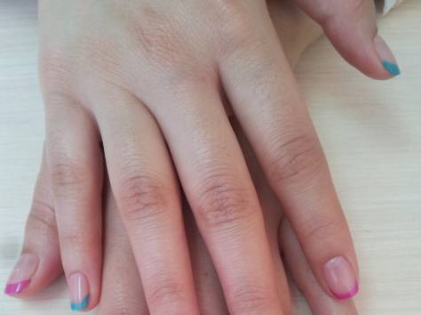 Маникюр+гелевое покрытие натуральных ногтей!!!, фотография 3