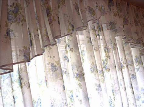 Продам новый комплект штор. В нежном стиле Шебби - Шик., фотография 1