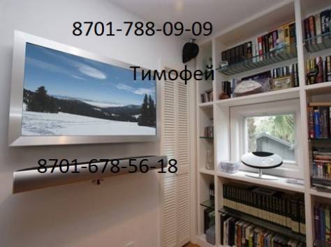 Навеска телевизора на любой вид стены. , фотография 1