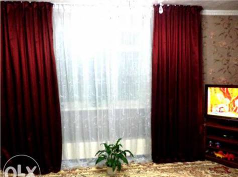 Продам готовый комплект штор. Тафта. Органза. Турецкого производства., фотография 6