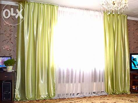 Продам тюль. Две портьеры. Недорого., фотография 1